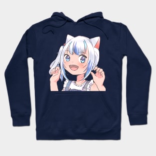 I'm a CAT SHARKK!!! Hololive EN Holo Myth Gawr Gura Hoodie